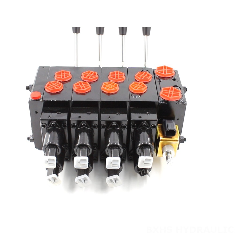 Hydraulic Excellence: HSDVG32 4-Spool Manual and Proportional Control Valves image